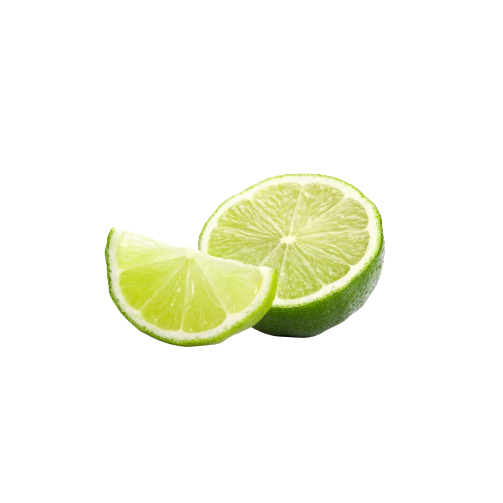 Fresh lime slices