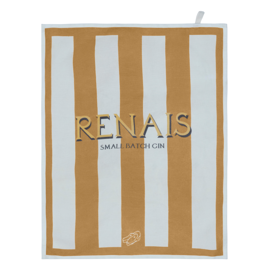 Renais x Del Toro Striped Bar Towel