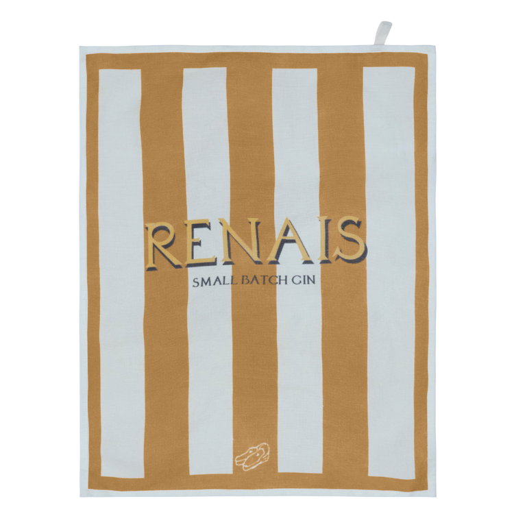 Renais x Del Toro Striped Bar Towel