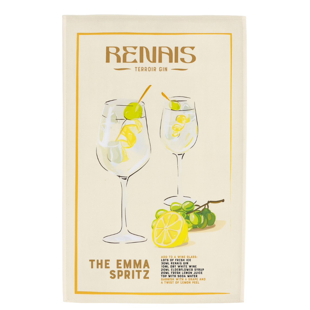 Renais Emma Spritz Tea Towel