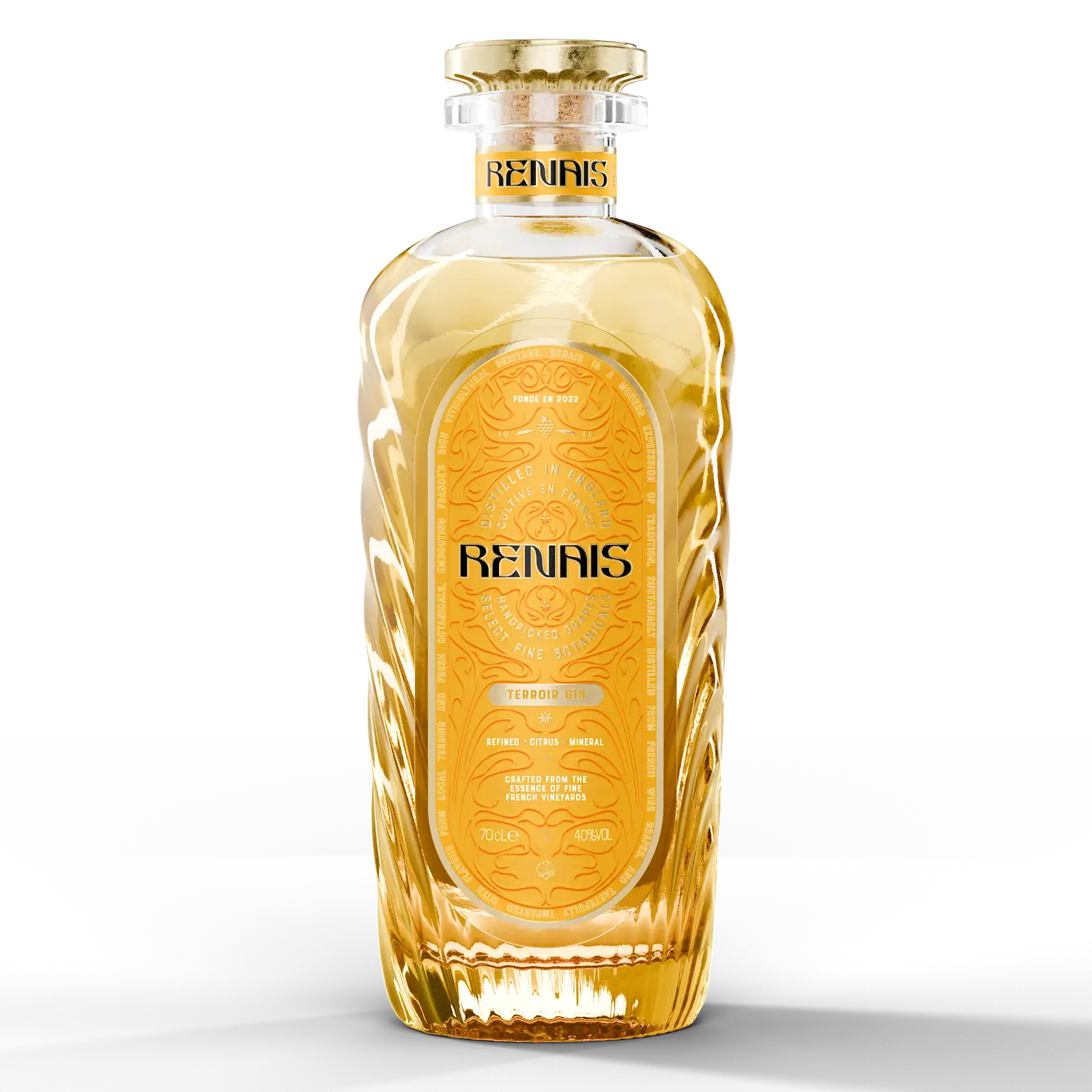 Renais Terroir Gin bottle