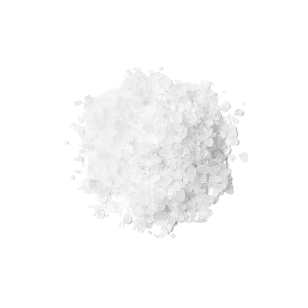 Rock salt crystals